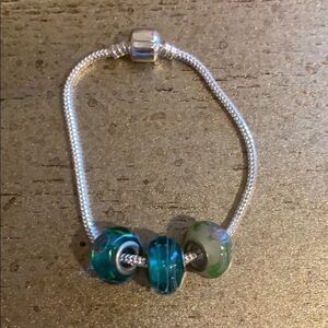 Charm bracelet set 